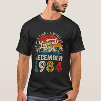 T-shirt 40 ans de légende depuis décembre 1984 40e anniver