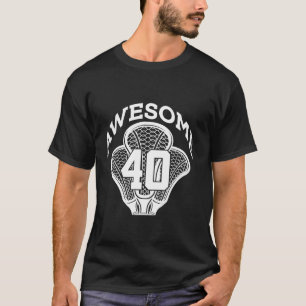T-SHIRT 40 ANS D'ÊTRE ÉTONNÉ LACROSSE 40E ANNIVERSAIRE T