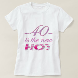 T-shirt 40 nouveau-chauds