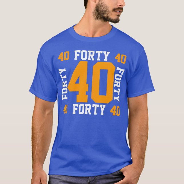 T-shirt 40 quarante (Devant)