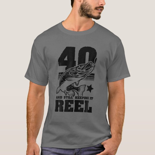 T-shirt 40 Toujours Garder Il Roue 40E Anniversaire Gif De (Devant)