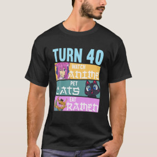 T-shirt 40E Annime Pyjamas I Pet Cats