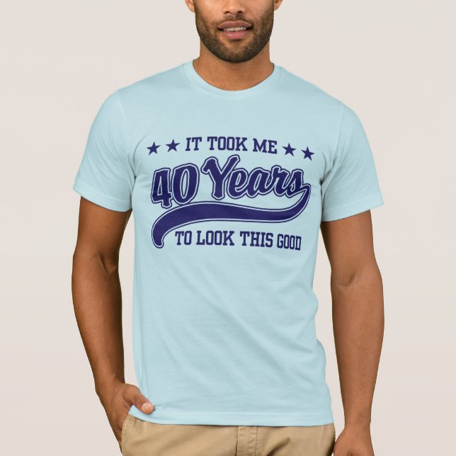 T-shirt 40e anniversaire (Devant)