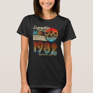 T-shirt 40e anniversaire 40 légendaire depuis mai 1982