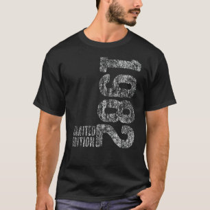 T-shirt 40e anniversaire Dames Mens 40 ans 1982 45