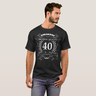 T-shirt 40e anniversaire Gag cadeau