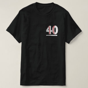 T-shirt 40e anniversaire Gift Baseball