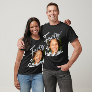 T-shirt 40e anniversaire quarante ans et fabuleux photo ar