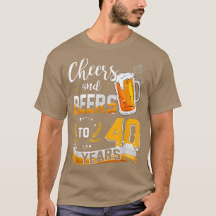 T-shirt 40e Anniversaire Soeurs Et Bières À 40 Ans Né En