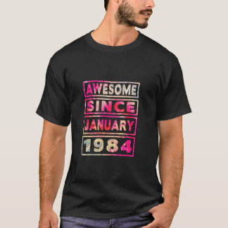 T-shirt 40e anniversaire Tie Dye Décoration stupéfiant dep
