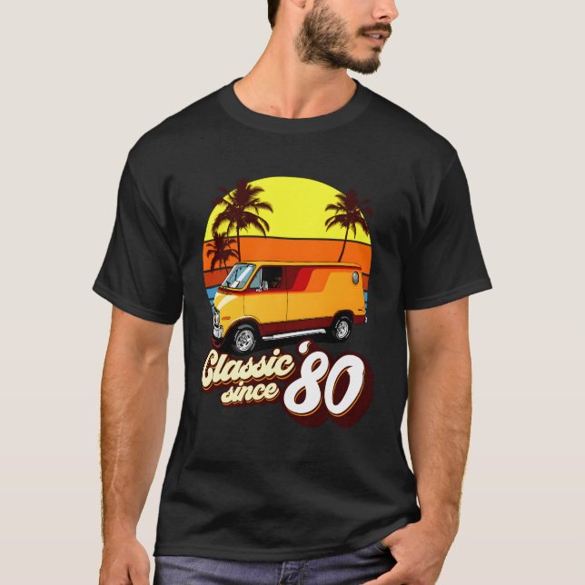 T-shirt 40E Boogie Van Depuis 1980 (Devant)