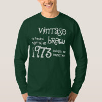 40e cadeau d'anniversaire 1973 Vintage Brew Green 
