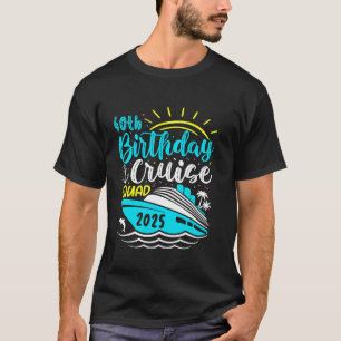 T-shirt 40E Croisière Anniversaire 2025 Escadron Voyage Ma