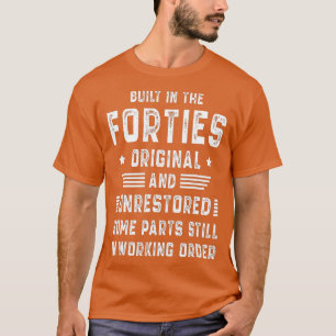 T-shirt 40s Construit Dans Les Quarties Original Non resta