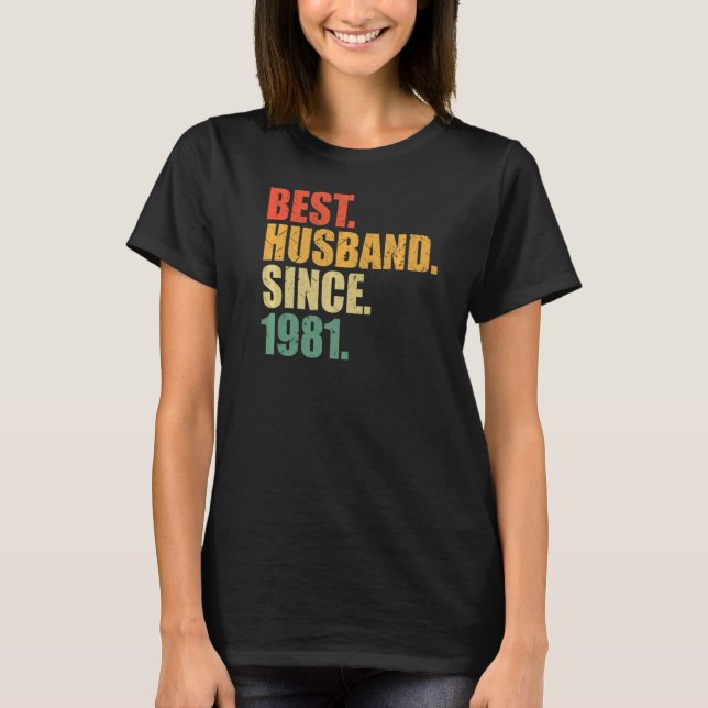 T-shirt 41 ans mariés Ruby Mariage 41e Mariage Anniver (Devant)
