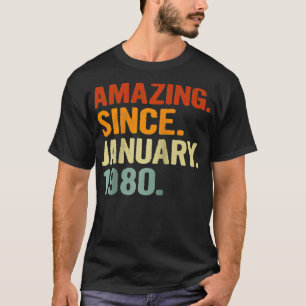 T-shirt 41 Ans Retro Anniversaire Cadeau Extraordinaire de