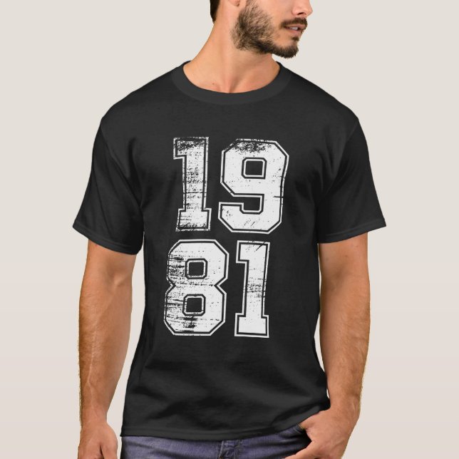 T-shirt 41E 1981 41 Pour (Devant)