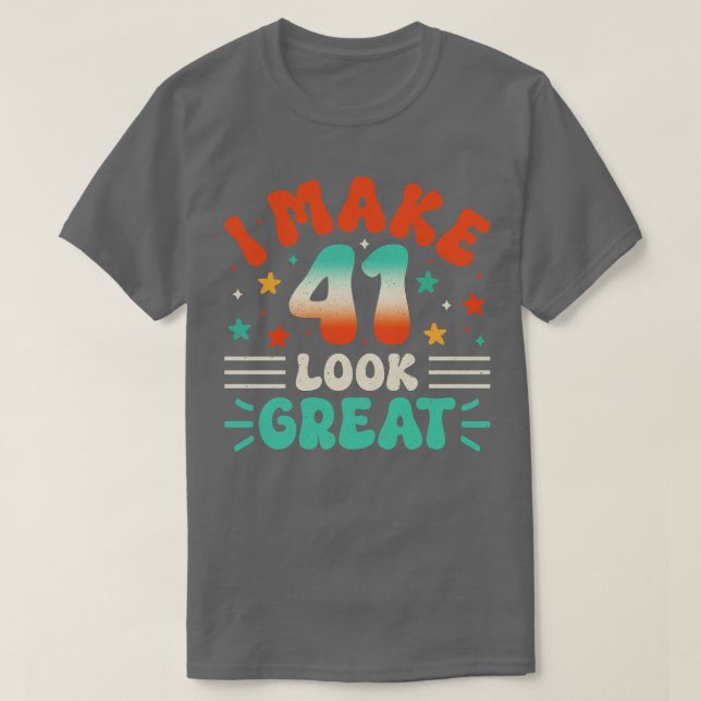 T-shirt 41e anniversaire 1 (Design devant)