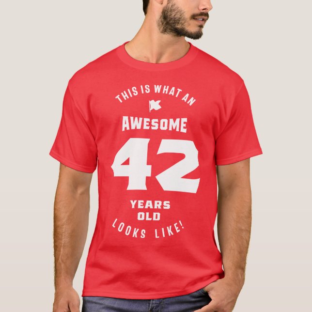 T-shirt 42 Ans (Devant)