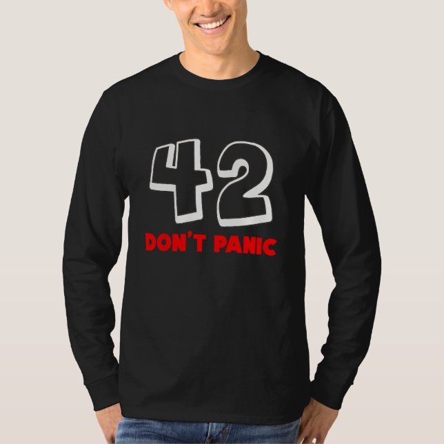 T-shirt 42 Don t Panic (Devant)