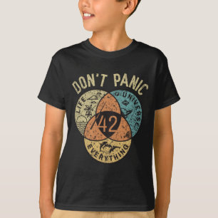 T-shirt 42 Réponse à la vie l'univers et tout Ne
