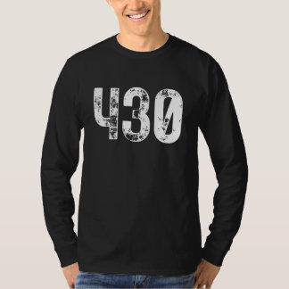 T-shirt 430 Area Code Tyler TX Mobile Telephone Area Code