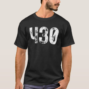 T-shirt 430 Indicatif régional Tyler TX Indicatif régional
