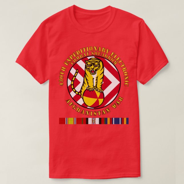 T-shirt 430e Escadron de combat de l'EE Afghanistan SVC AF (Design devant)