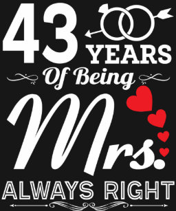 T Shirts 43 Ans Originaux Personnalisables Zazzle Fr