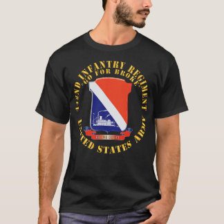 T-shirt 442e Régiment d'infanterie DUI Aller pour Broke X