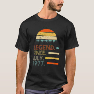 T-shirt 44 Ans Retro Anniversaire Cadeaux Légende depuis J