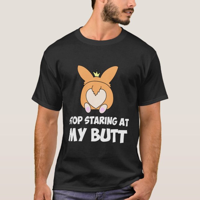 T-shirt 44 Arrêtez De Commencer À Mon Bouton (Devant)