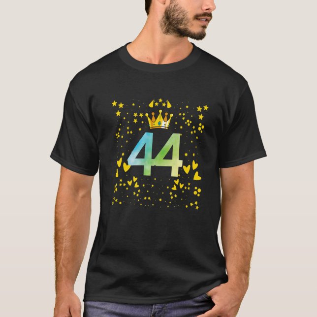 T-shirt 44e anniversaire de naissance   (Devant)