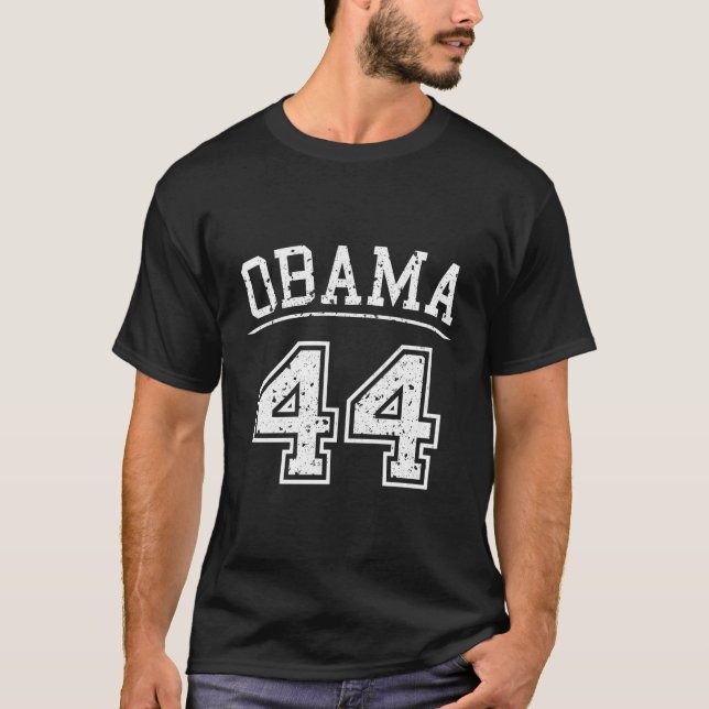 T-shirt 44E Président Barack Obama 44 (Devant)