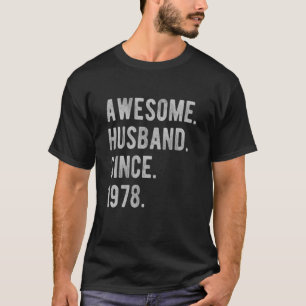 T-shirt 44ème anniversaire Mariage pour lui merveilleux ma
