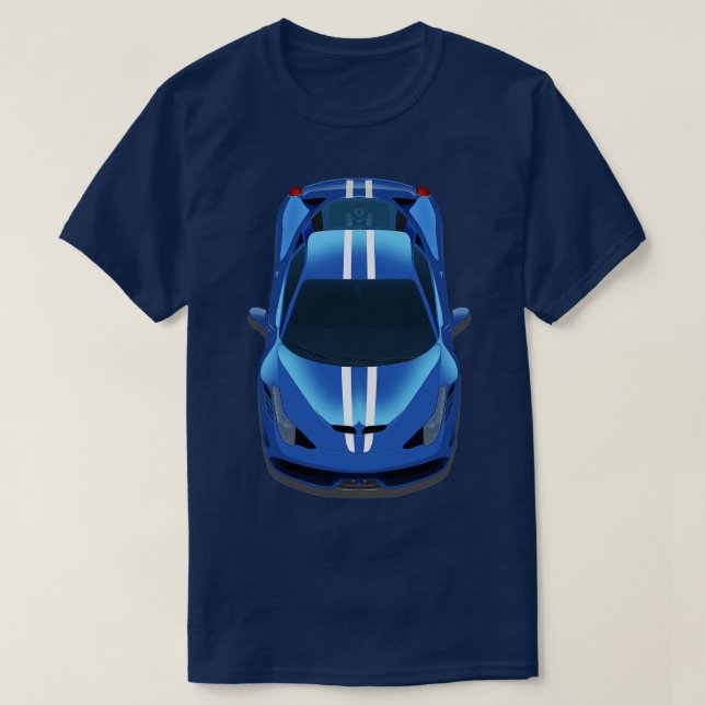 T-shirt 458 Chevaux spéciaux (Design devant)