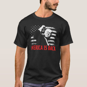 T-shirt 45 47 Le président Trump America est de retour Ame
