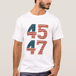 T-shirt 45 47 US Flag