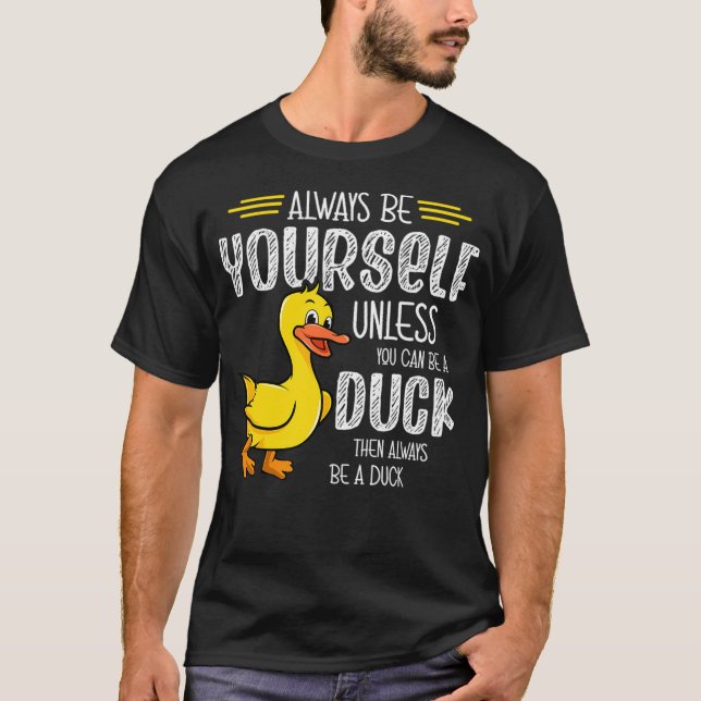 T-shirt 45.Canard en caoutchouc pour les amateurs de canar (Devant)