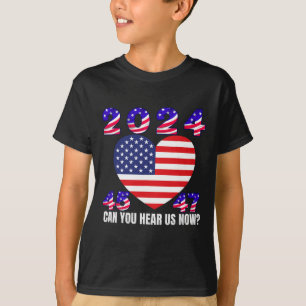 T-shirt 45 Et 47 Président Donald Trump Drapeau Américain 