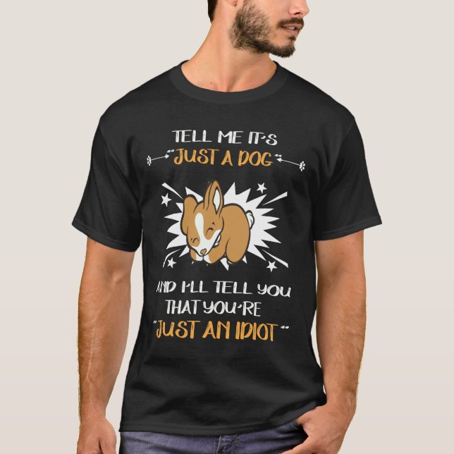 T-shirt 45 Juste Un Idiot (Devant)