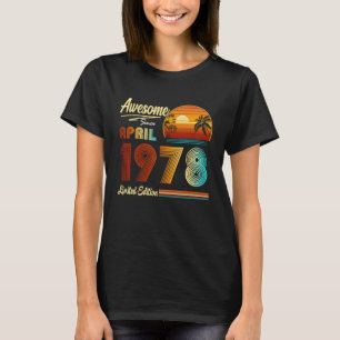 T-shirt 45e anniversaire 45 ans stupéfiant depuis le 19 av