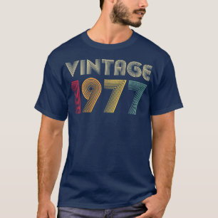 T-shirt 45e Anniversaire Cadeau Classique 1977 Hommes Vint