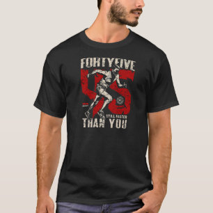 T-shirt 45e anniversaire Coureur de 45 ans