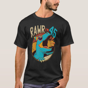 T-shirt 45e anniversaire Dinosaur 45 ans Dinosaure