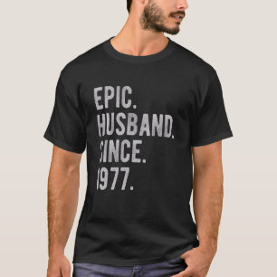 T-shirt 45e anniversaire du Mariage pour lui Epic Mari Sin