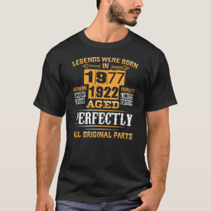 T-shirt 45e cadeau d'anniversaire pour légendes né juillet