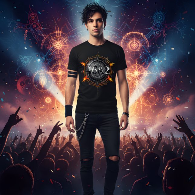 T-shirt 46 & 2 | Tee compas steampunk inspiré de TOOL (Créateur téléchargé)