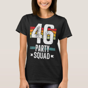 T-shirt 46 Anniversaire 46 Escadron de l'équipage du Parti