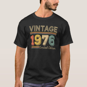 T-shirt 46 ans Vintage 1976 46e anniversaire